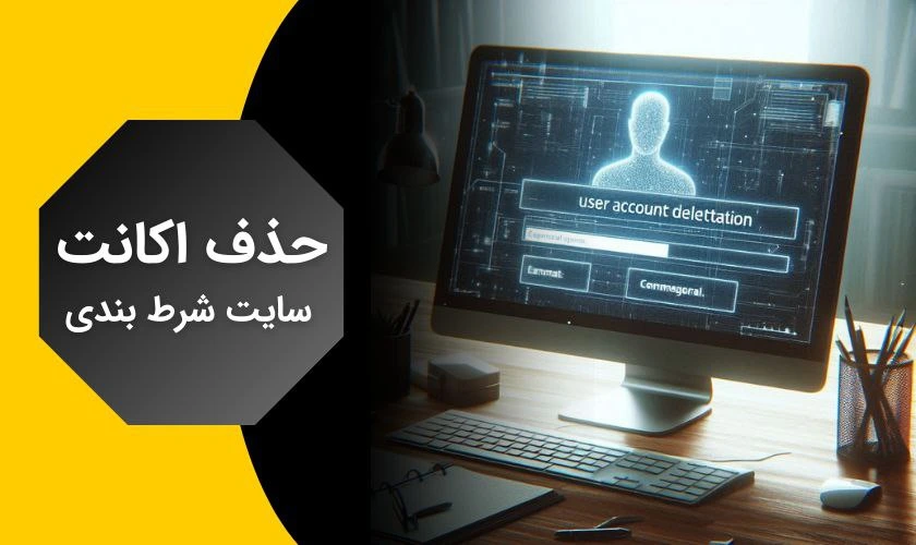 حذف اکانت سایت شرط بندی