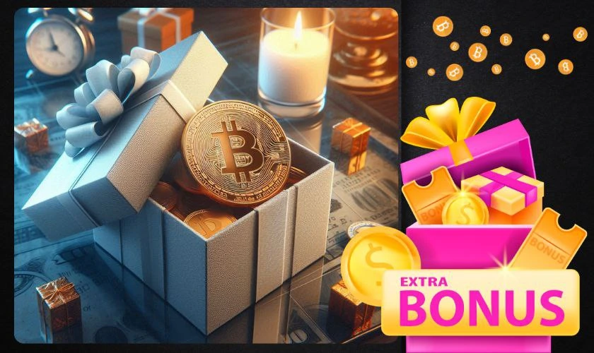 بونوس در سایت شرط بندی بیت کوین