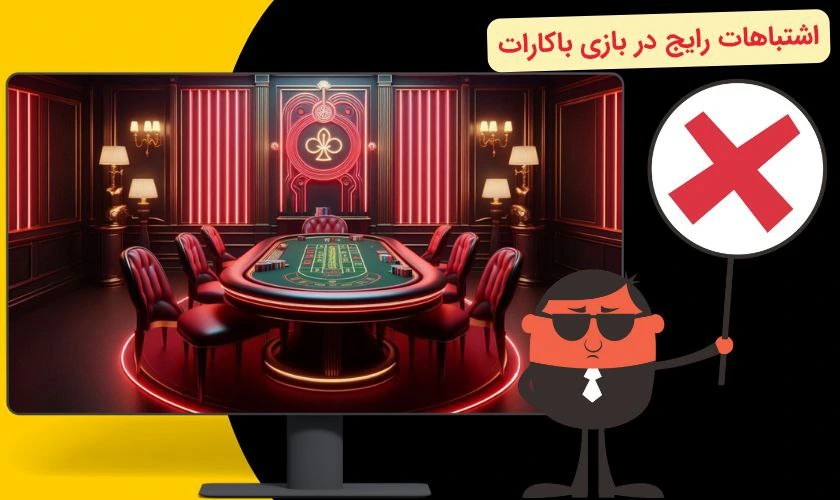 اشتباهات بازی باکارات